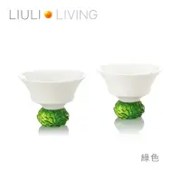 在飛比找momo購物網優惠-【琉璃工房LIULI LIVING】珍喜四季-夏修竹 竹對杯