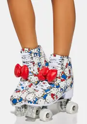 [Dolls Kill x Hello Kitty] Adventure Awaits Roller Skates