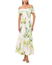 Nicholas Ariana Strapless Twist Front Dress