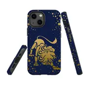 For Apple iPhone 13 mini Case, Armour Back Cover, Leo Drawing