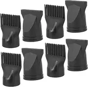 TOVINANNA 10pcs Hair Dryer Nozzle and Comb Heat Resistant Styling Tools for Professional Blow Drying Includes Nozzles and Styling Combs for Hairdressers and Home Use