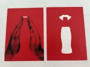 2 Coca Cola Coke Postcards Expo 2015 Milan Milano Italy