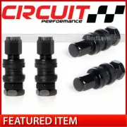 Circuit Performance VS33 Black Aluminum Bolt-In Valve Stems Fits Toyota Lexus (for: Toyota)