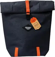 Gentlemen's Hardware - Insulated Cooler Backpack w/Adjustable Padded Straps, Leakproof Interior, Ideal for Camping & Hiking, for Hot & Cold Food & Beverages, Convenient (Black)