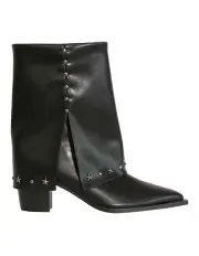 [Belle & Bloom] Forever Young Western Boot in Black