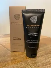 OLIVIA NEWTON-JOHN'S RETREATMENT BOTANICS INSTANT GLOW FACE MASQUE, AHA, VEGAN