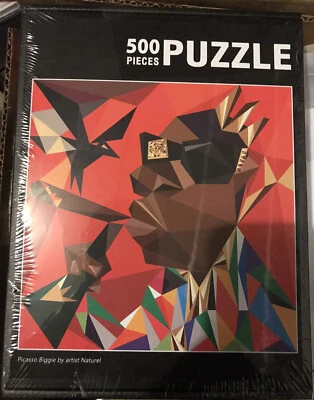 Brand New Artist Naturel Picasso Biggie Smalls 500 Piece Puzzle 18x18inch