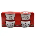 Hello Kitty Ramekins Set of 4 Snow Kitty & Candy Cane Design Brand New In Box