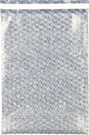 Pack of 100 Bubble Out Bags Protective Wrap Pouches 6x8.5