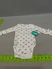Mighty Goods Baby White Cloud Long Sleeve One Piece Size 9 Months