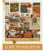 [New York Puzzle Company] Loré Pemberton Summer Abundance - 500 Piece Jigsaw Puzzle