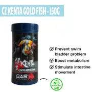 KENTA Gas Release Formula Goldfish Food Sinking Pellets With Ginger by CZ AQUA
