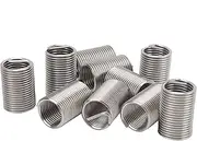 10pcs M18 X 2 Thread Repair Wire Thread Use Spiral Circuit Socket Socket Set Inserts Tool (2.5D)