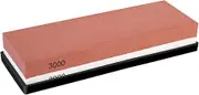 Knife Sharpening Stone 2 Side Grit 3000/8000 Whetstone Kitchen-Knife Sharpener Waterstone with Anti-Slip Rubber Base