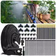 5M-20M DIY Free Bending Spray Kit Outdoor Misting Cooling System Garden Flowers