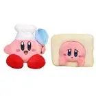 2pcs Kirby Super Star Plush Doll Bread and Chef Kirby Stuffed Soft Toy Gifts Set
