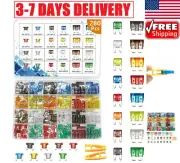 282Pcs Car Blade Fuse Assortment Kit Automotive Fuses Standard Mini Low RV SUV