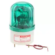 24V Green LED Rotating Strobe Security Warning Light for Factory Automation