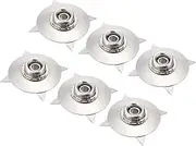 sourcing map ESD Grounding Clips Electrical Test Clip for Anti-Static Table Mat, Pack of 50