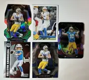 2021 2022 2023 Select Justin Herbert Lot Select Die Cut Mosaic Donruss