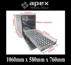 BRAND NEW 2.5MM FRIDGE BOX ALUMINIUM CHECKER TOOL BOX - UTE TRUCK STORAGE - 1057
