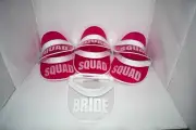 Pop Fizz Designs 90s Bachelorette Squad Visors | Bride & Bridesmaid Hats | Retro