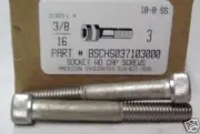 3/8-16x3 Hex Socket Head Cap Screws Stainless Steel (4)
