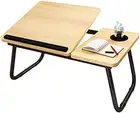 Foldable Laptop Stand Desk Table Computer Tray Bed Study Portable Adjustable