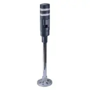 IDEC Red/Green Clear Lens Stack Light LED Tower Sounder & Flasher Pole Mount 24V