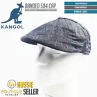 KANGOL Men's Banded 504 Ivy Hat Cap K1015FA Flexfit Newsboy - Black
