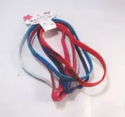 Elastic Peace Sign Hair Bands HeadBands Stretchy Six Headbands Ouchless Brights