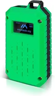 Meshtastic Enclosure Custom Case for RAK Wisblock RAK19007+RAK4631 with 0.96 Inch OLED Display Module 12864 LCD Screen 128x64 IIC I2C OLED Board SSD1315 Driver for RAKwireless WisBlock (Green)