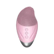 Vibration Electric Facial Cleansing Brush Silicond Face Clean Brush Sonic Washing Facial Cleanser Heated Massager