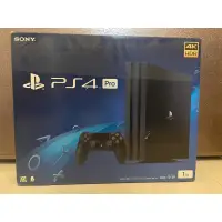 在飛比找蝦皮購物優惠-PS4 Pro 7017B B01 1TB 極致 黑色主機（