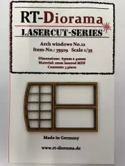 RT-Diorama 1/35 Arch Window Vol.12 (laser cut)