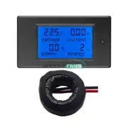 AC80V-260V 32A 63A 100A Digital Voltmeter Ammeter Wattmeter Power Energy Meter