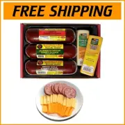 Artisan Cheese and Sausage Gift Box – 7 Flavors of Wisconsin Elegance and Taste