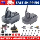 For Makita 18V Li-ion Convert to for Dyson V6 V7 V8 Vac Battery Adapter Adaptor