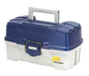 Plano Molding 620206 Two Tray Tackle Box - External Dimensions: 14" Length X