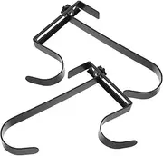 BESPORTBLE Pool Safety Hook 2 Pack Pool Fence Hooks Versatile for Skimmer and Organization