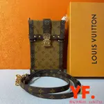 LV 路易威登 TRUNK 手機包 M67873 M63913 經典老花 鏈帶包 斜挎包 肩背包 正品