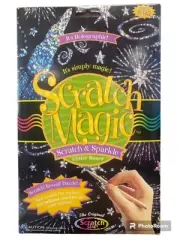 Scratch Art It's Holographic! Scratch Magic Glitter Board