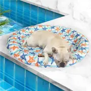 Pawz Dog Cooling Mat Pet Gel Non-Toxic Bed Cat Puppy Self-cool Sofa Summer Round