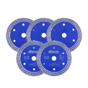 5pc 3''/75mm Diamond Saw Blade Tile Porcelain Marble Cutting Disc Cutter Wheel