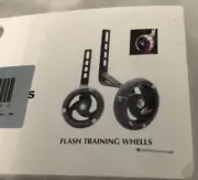 MOLI DEE Training Wheels Thicken Bike Training Wheels for Kids Under 100lb