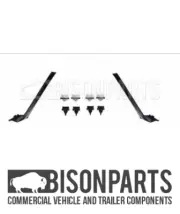 +FORD TRANSIT MK6 2000-2006 WINDSCREEN MOULDING TRIMS PAIR OF BP117KIT1