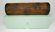 PartyLite Yule Log 5 Wicks 3"x12" Brown Candle New in Box HTF P6G/L12003