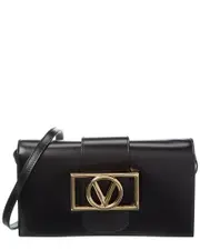 Valentino by Mario Valentino Cady Super V Leather Shoulder Bag