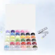 Transparent Sewing Machine Bobbin Embroidery Floss Bobbins Bobbin Spool Holder