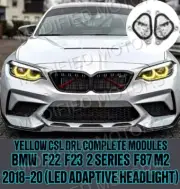 YELLOW CSL DRL MODULES for BMW F22 F23 F87 LCI 18-20 2 Series M2 (LED ADAPTIVE)